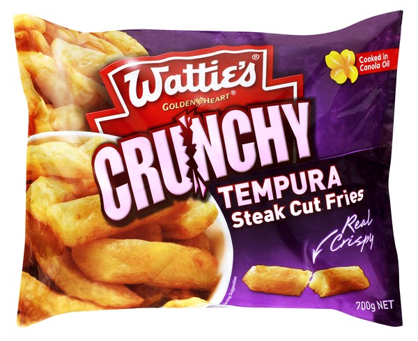 Wattie�s new Tempura Battered Wedges and Steak Cut Fries